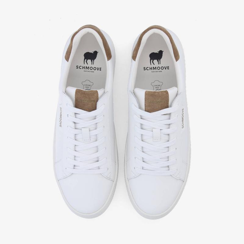 SPARKLE SNEAKER M - NAPPA/SUEDE - WHITE/BROWN